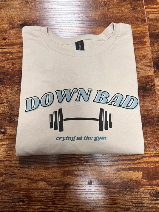 Down Bad Cropped T-Shirt