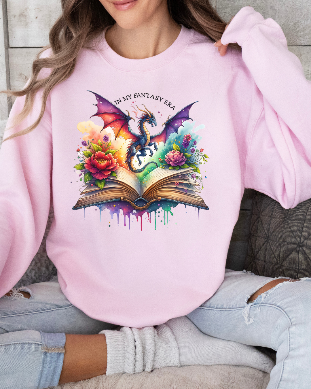 In My Fantasy Era – Dragon & Book Design