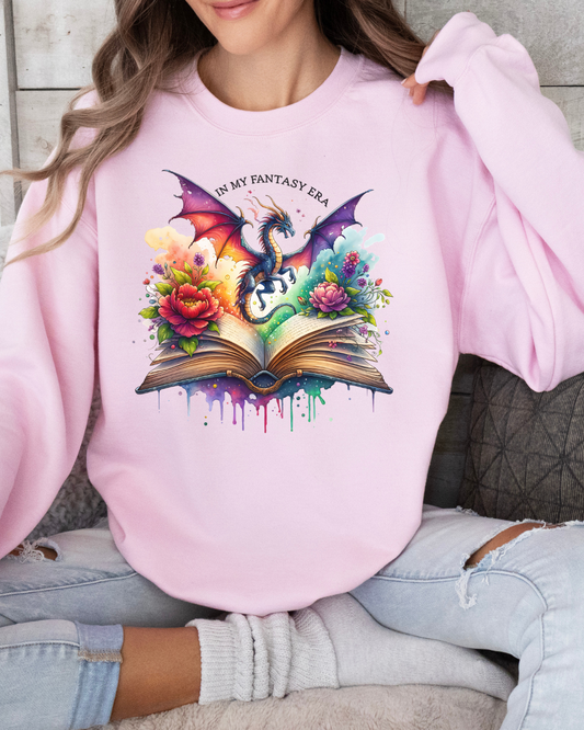 In My Fantasy Era – Dragon & Book Design