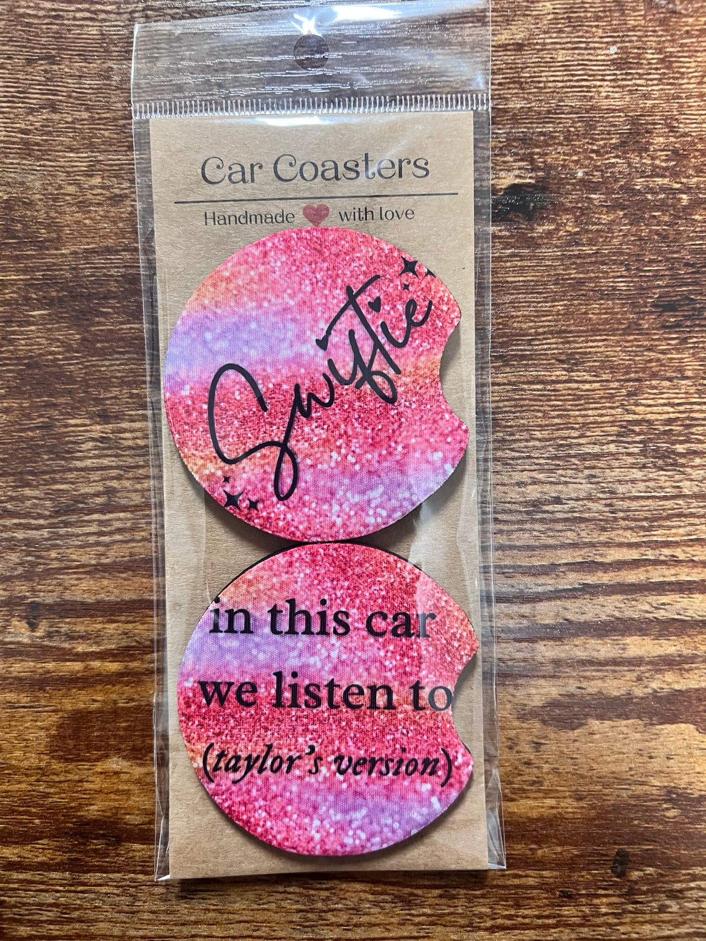 Swiftie Car Coasters