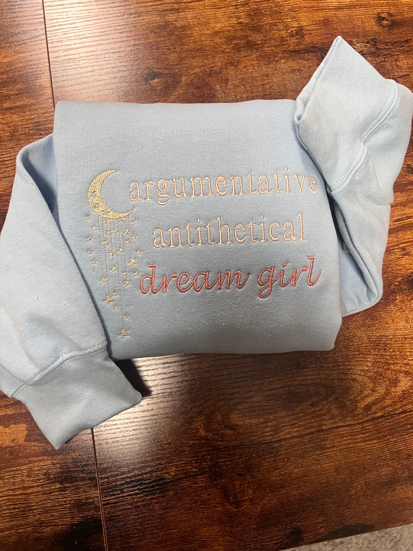 Dream Girl Embroidered Sweatshirt