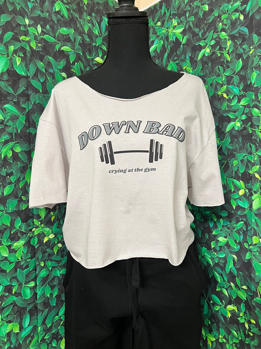 Down Bad Cropped T-Shirt