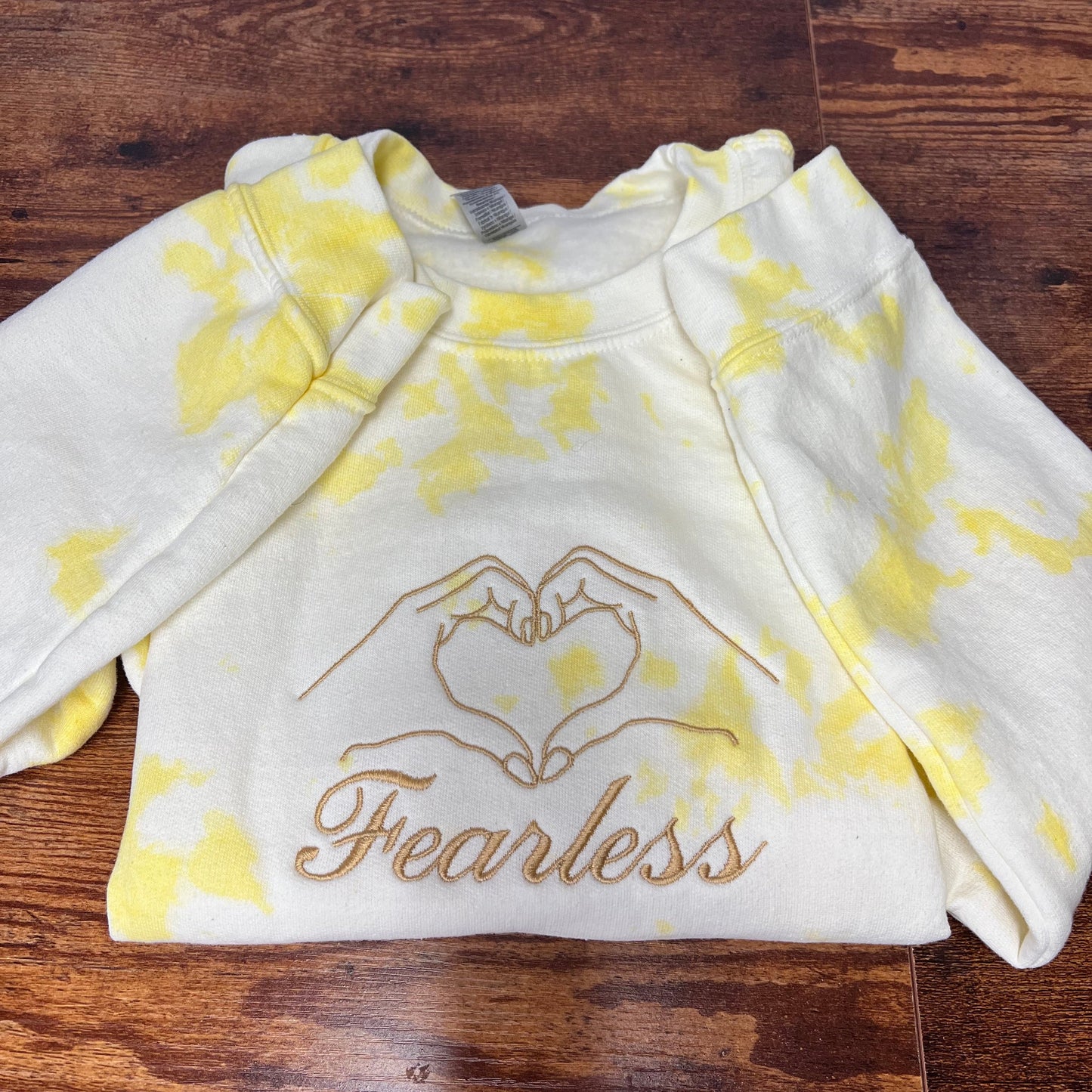 Fearless Heart Hands Tie Dye T-Shirt / Sweatshirt / Hoodie