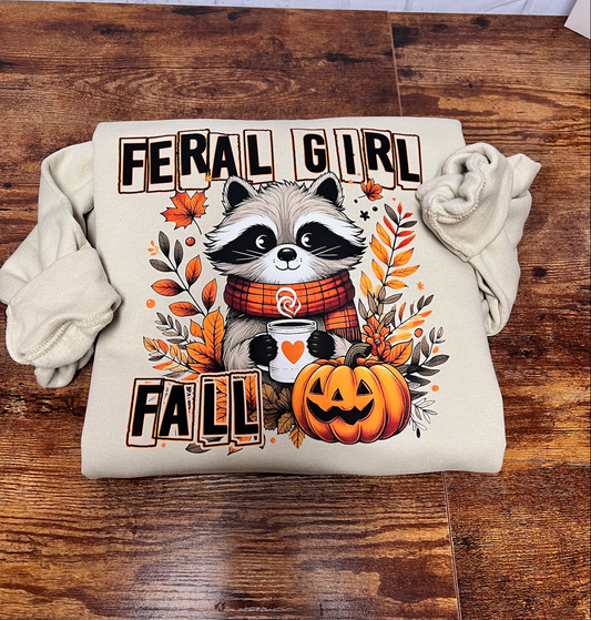 Feral Girl Fall Sweatshirt