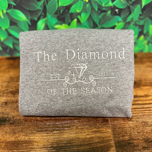 Diamond of the Season Embroidered T-Shirt / Sweatshirt